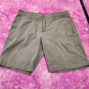 O'Neill‎ Shorts Men's 38 Standard Fit Khaki Stretch Casual Chino Style